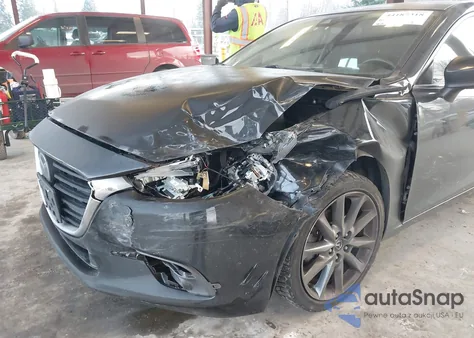 2018 Mazda Mazda3 Grand Touring z USA, uszkodzony, nr VIN 3MZBN1M35JM274861